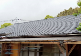 ［屋根］セメント瓦｜シリコン塗装 写真